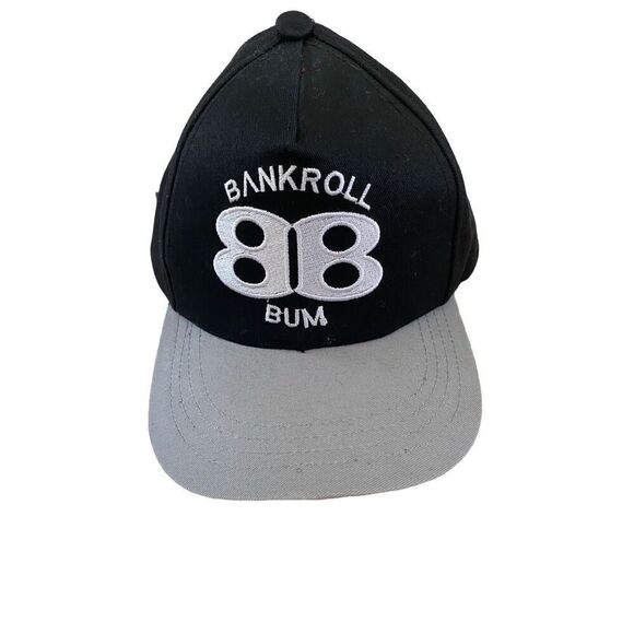 Bankroll Bum Snapback Flat Bill Hat Streetwear - Picture 2 of 11